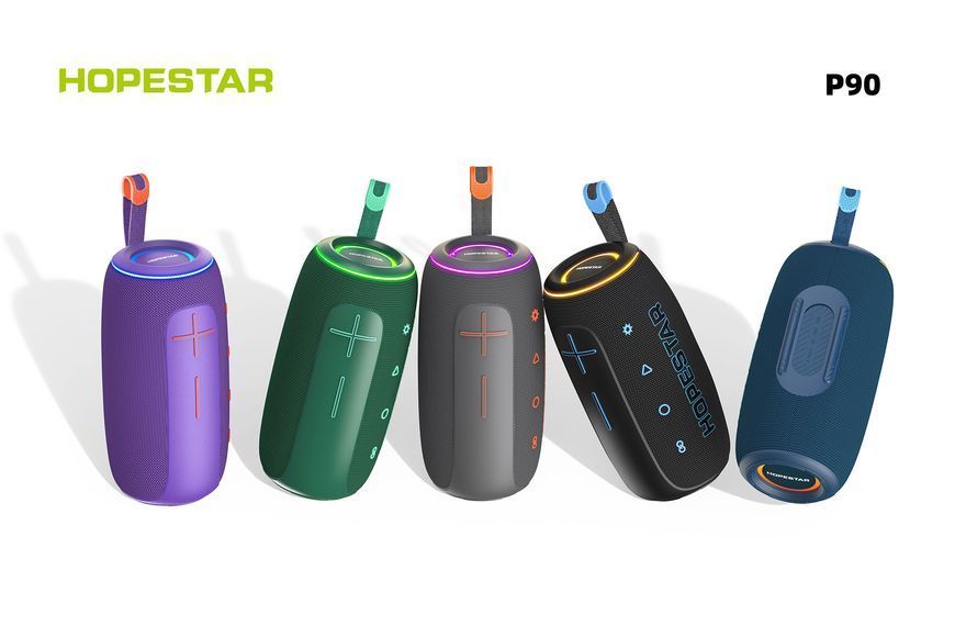 Колонка HOPESTAR P90 70W, 8800mAh (27,6*14,2*13,7 см) Чорний 62357 фото