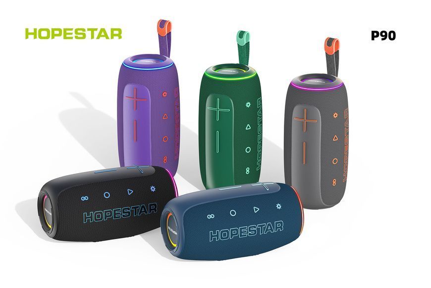 Колонка HOPESTAR P90 70W, 8800mAh (27,6*14,2*13,7 см) Чорний 62357 фото