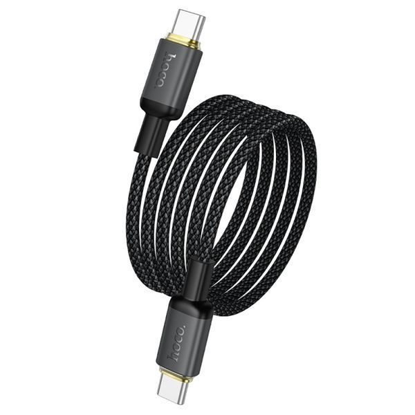 Data Cable Hoco X128 Benefit Type-C to Type-C 60W 1m Білий 67141-1 фото