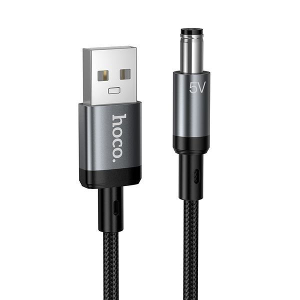Кабель живлення для роутера та модему Hoco X129 Advantage 5V USB to DC5.5 67145 фото