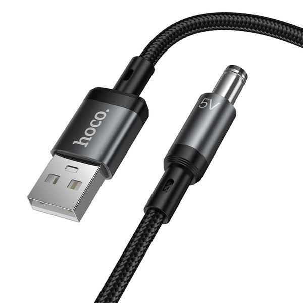 Кабель живлення для роутера та модему Hoco X129 Advantage 5V USB to DC5.5 67145 фото