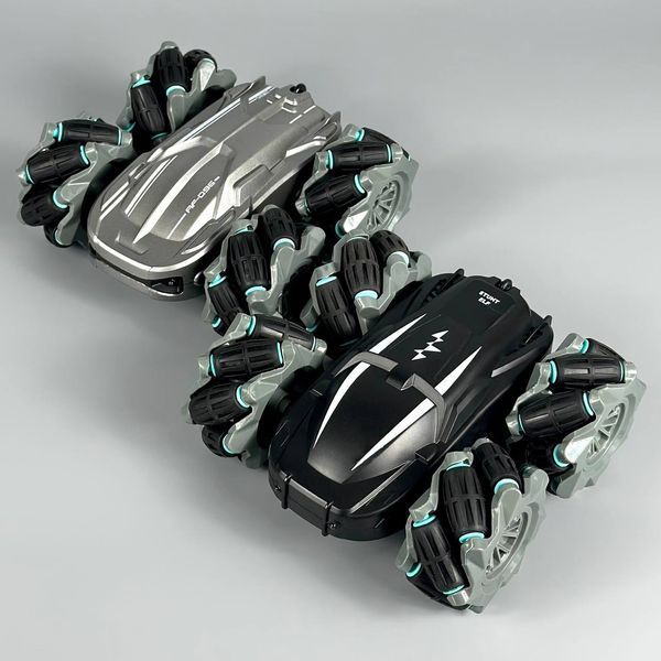 Машинка на пульті радіокерування Drift Stunt Elf T17, трюковий перевертиш (15.5см) Black 59878-1 фото
