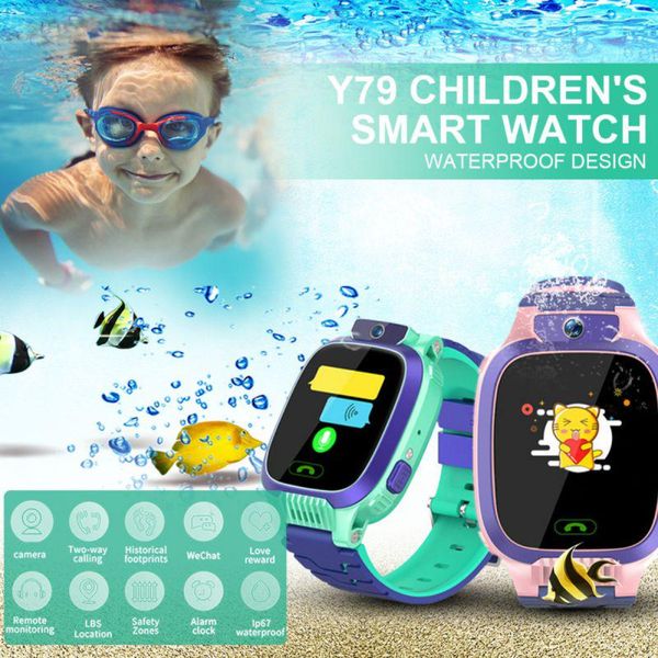 Дитячий годинник Smart Baby watch Y79 GPS +Камера 26495 фото