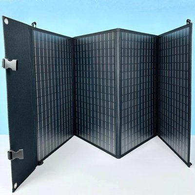 Портативна сонячна панель для заряджання гаджетів L1 120W 36059 фото