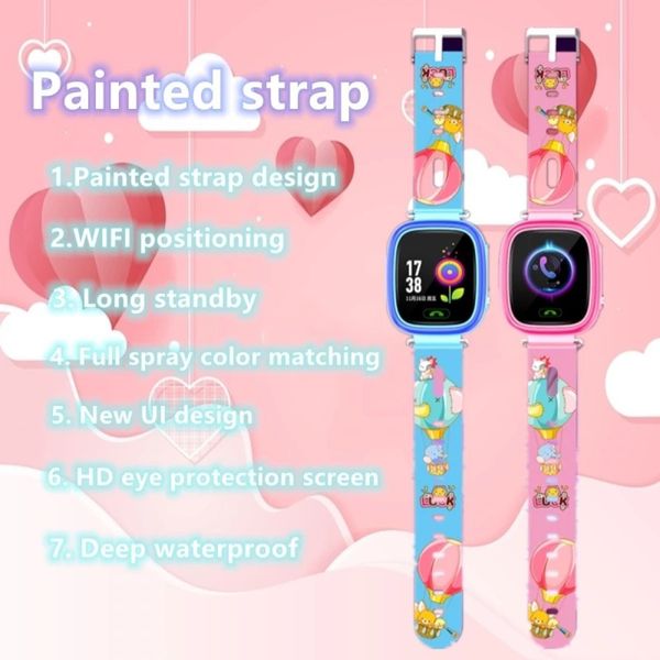 Дитячий годинник Smart Baby watch Y80 Wi-Fi LBS GPS 26500 фото